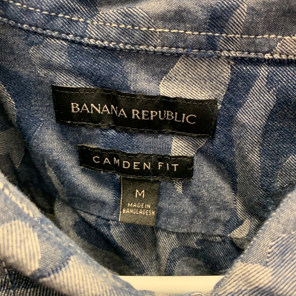 Men’s short sleeve camo shirt